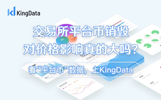 KingData：交易所平台币销毁对价格影响真的大吗？